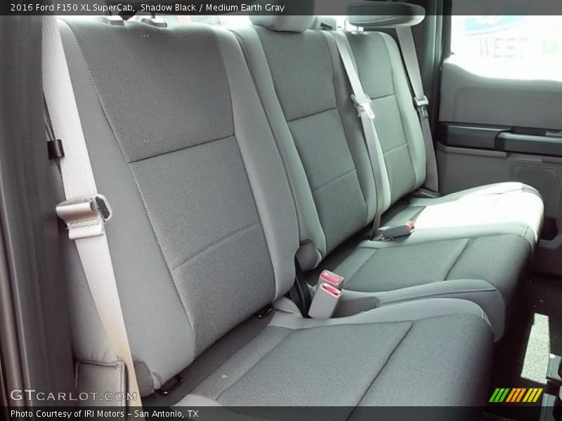 Shadow Black / Medium Earth Gray 2016 Ford F150 XL SuperCab