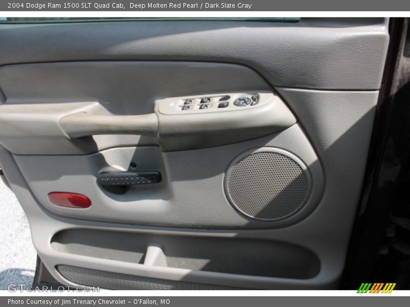 Deep Molten Red Pearl / Dark Slate Gray 2004 Dodge Ram 1500 SLT Quad Cab