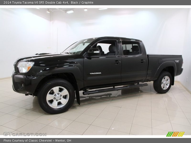 Black / Graphite 2014 Toyota Tacoma V6 SR5 Double Cab 4x4