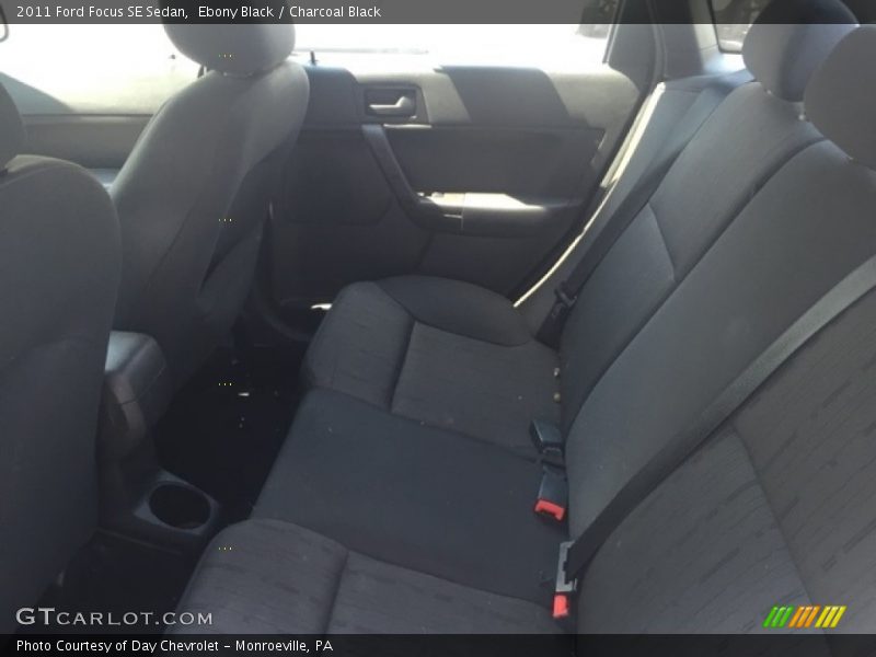 Ebony Black / Charcoal Black 2011 Ford Focus SE Sedan
