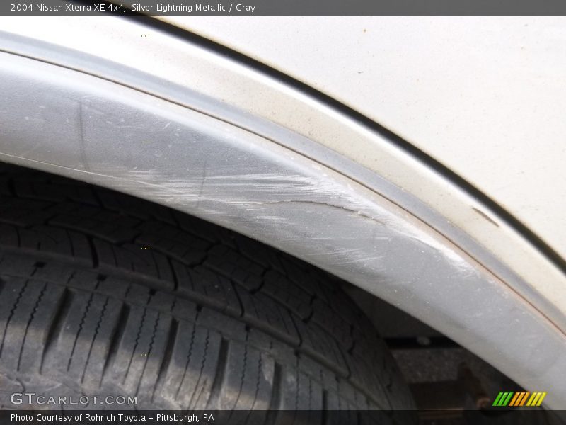 Silver Lightning Metallic / Gray 2004 Nissan Xterra XE 4x4