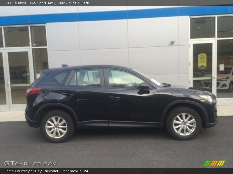 Black Mica / Black 2013 Mazda CX-5 Sport AWD