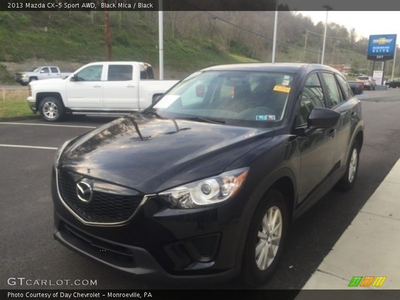 Black Mica / Black 2013 Mazda CX-5 Sport AWD