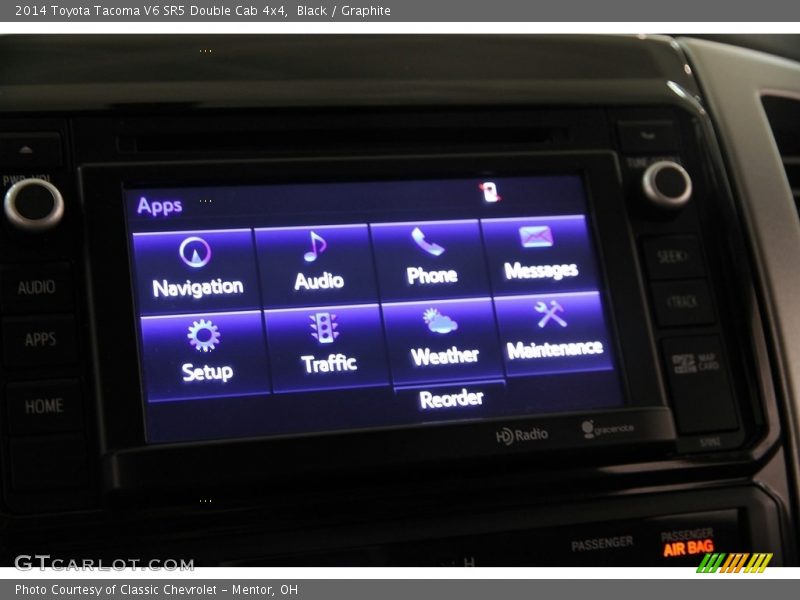 Black / Graphite 2014 Toyota Tacoma V6 SR5 Double Cab 4x4