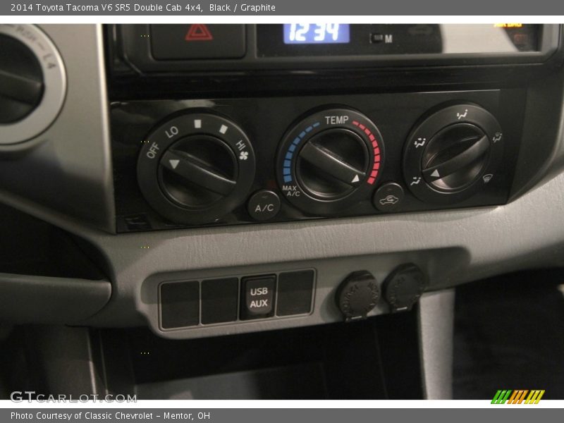 Black / Graphite 2014 Toyota Tacoma V6 SR5 Double Cab 4x4