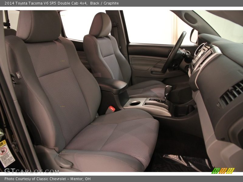 Black / Graphite 2014 Toyota Tacoma V6 SR5 Double Cab 4x4