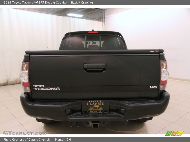 Black / Graphite 2014 Toyota Tacoma V6 SR5 Double Cab 4x4