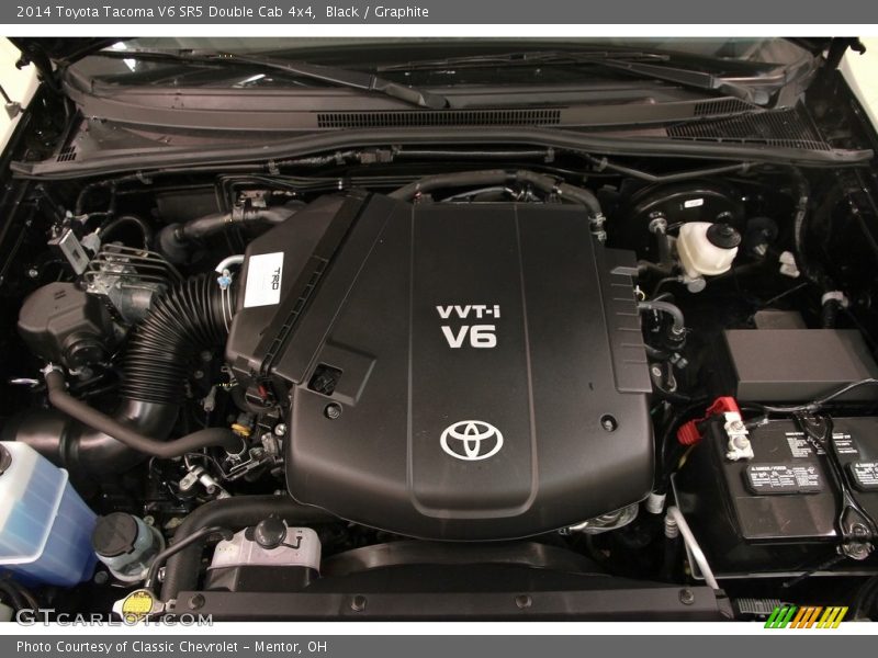 Black / Graphite 2014 Toyota Tacoma V6 SR5 Double Cab 4x4