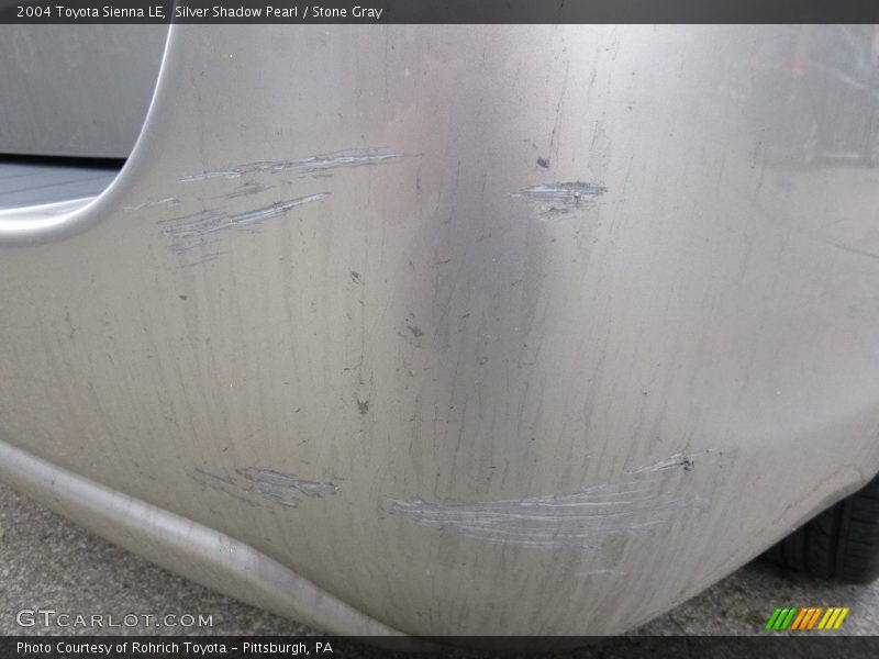Silver Shadow Pearl / Stone Gray 2004 Toyota Sienna LE
