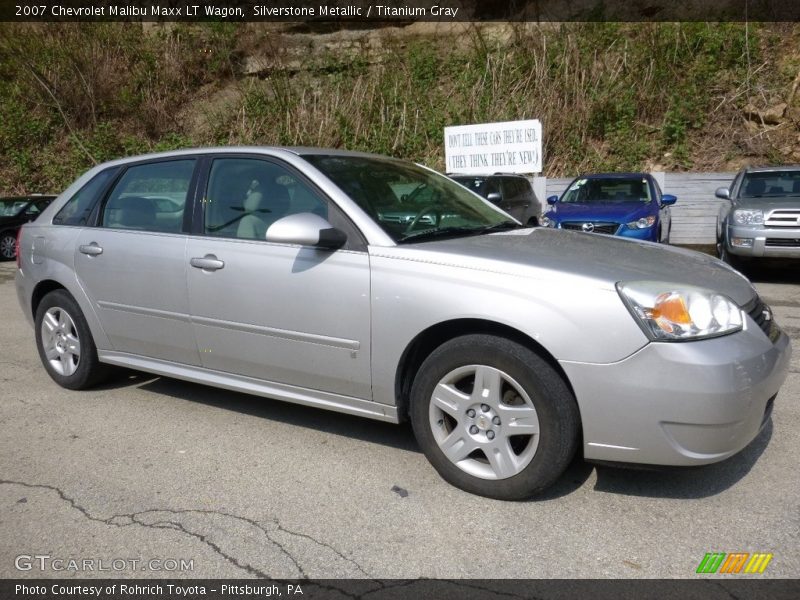 Silverstone Metallic / Titanium Gray 2007 Chevrolet Malibu Maxx LT Wagon