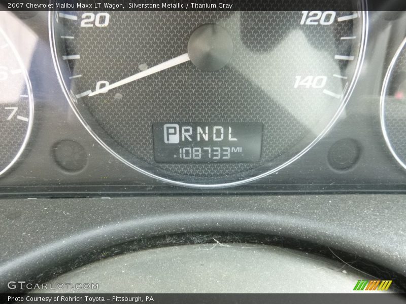 Silverstone Metallic / Titanium Gray 2007 Chevrolet Malibu Maxx LT Wagon