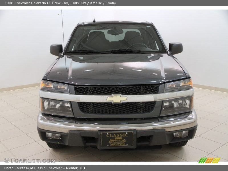 Dark Gray Metallic / Ebony 2008 Chevrolet Colorado LT Crew Cab