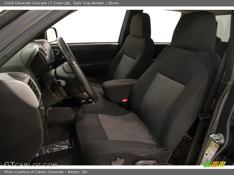 Dark Gray Metallic / Ebony 2008 Chevrolet Colorado LT Crew Cab