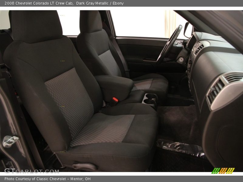 Dark Gray Metallic / Ebony 2008 Chevrolet Colorado LT Crew Cab