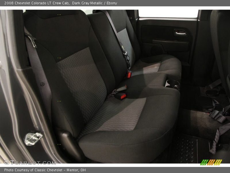 Dark Gray Metallic / Ebony 2008 Chevrolet Colorado LT Crew Cab