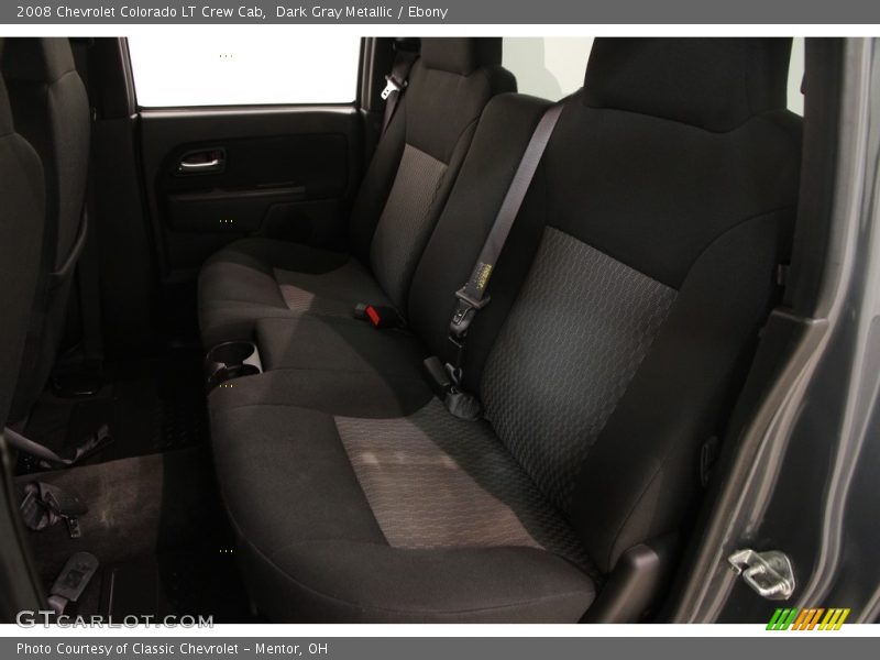 Dark Gray Metallic / Ebony 2008 Chevrolet Colorado LT Crew Cab