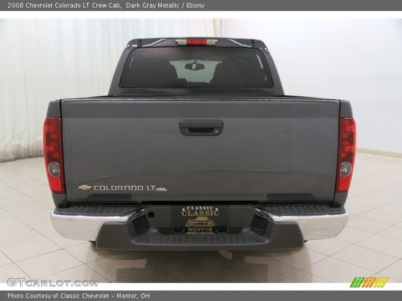 Dark Gray Metallic / Ebony 2008 Chevrolet Colorado LT Crew Cab