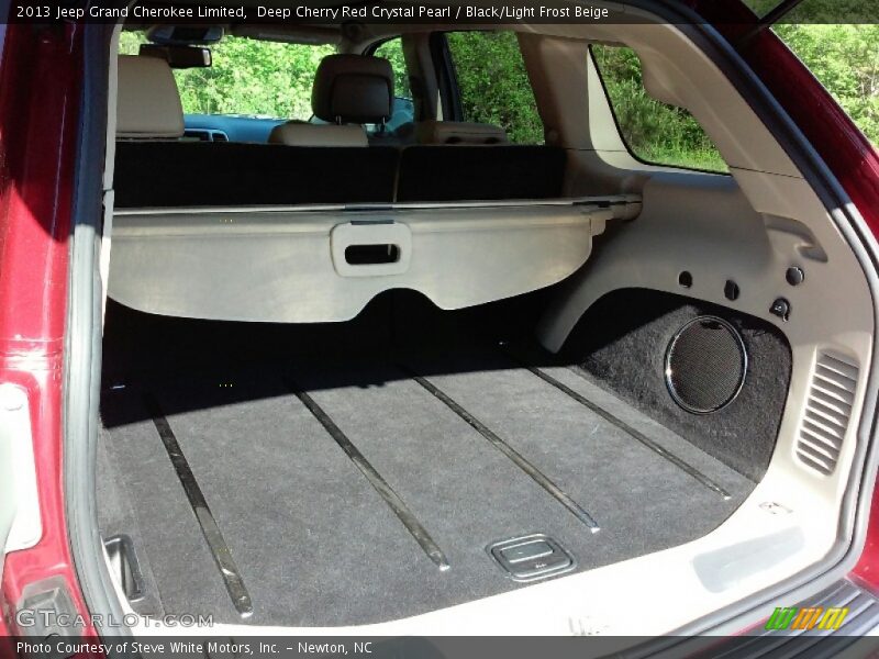 Deep Cherry Red Crystal Pearl / Black/Light Frost Beige 2013 Jeep Grand Cherokee Limited