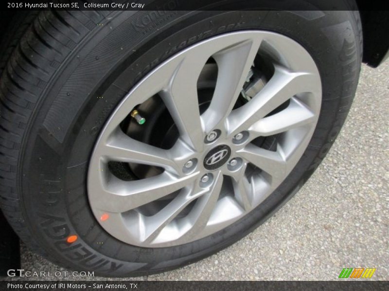 Coliseum Grey / Gray 2016 Hyundai Tucson SE