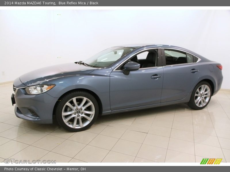 Blue Reflex Mica / Black 2014 Mazda MAZDA6 Touring