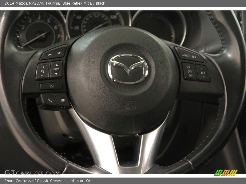 Blue Reflex Mica / Black 2014 Mazda MAZDA6 Touring