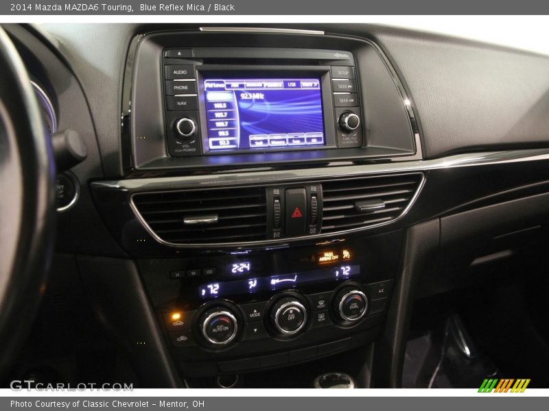 Blue Reflex Mica / Black 2014 Mazda MAZDA6 Touring