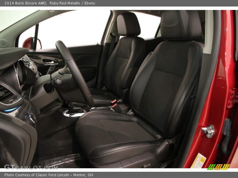 Ruby Red Metallic / Ebony 2014 Buick Encore AWD