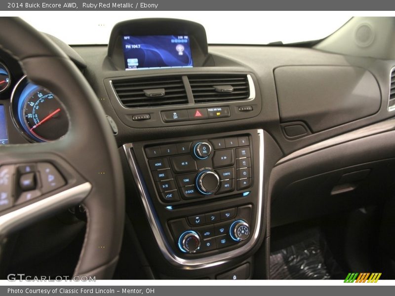 Ruby Red Metallic / Ebony 2014 Buick Encore AWD