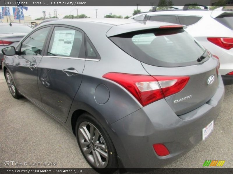 Galactic Gray / Black 2016 Hyundai Elantra GT