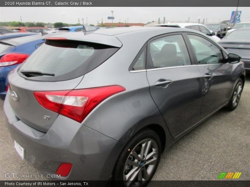 Galactic Gray / Black 2016 Hyundai Elantra GT
