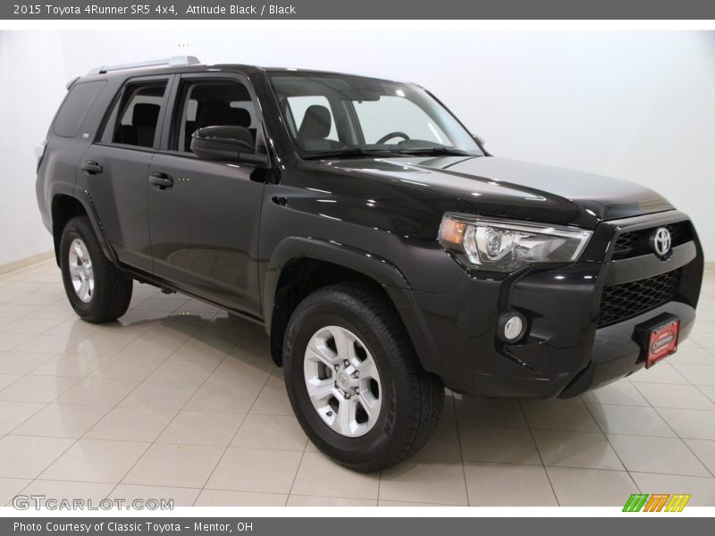 Attitude Black / Black 2015 Toyota 4Runner SR5 4x4