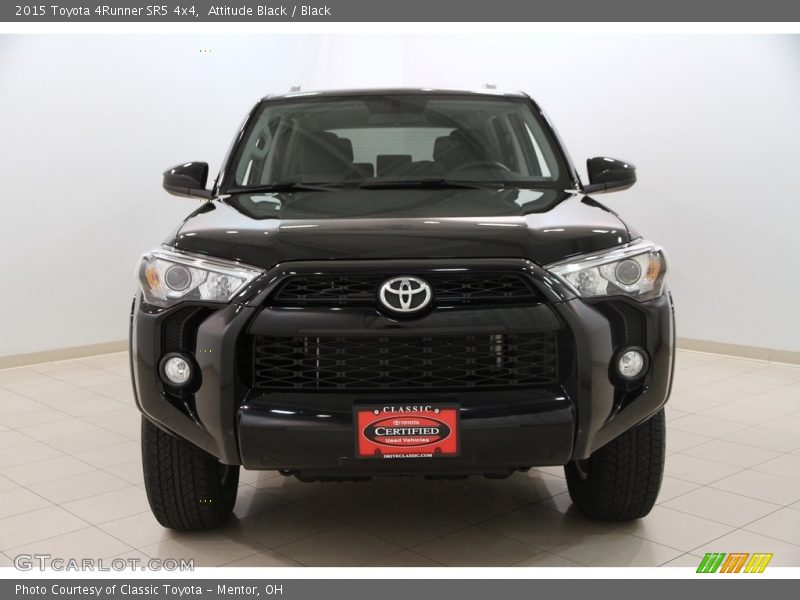 Attitude Black / Black 2015 Toyota 4Runner SR5 4x4