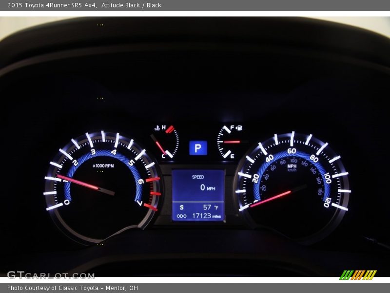 Attitude Black / Black 2015 Toyota 4Runner SR5 4x4