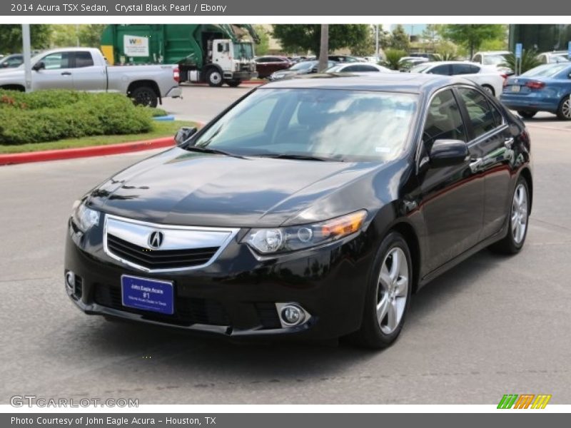 Crystal Black Pearl / Ebony 2014 Acura TSX Sedan