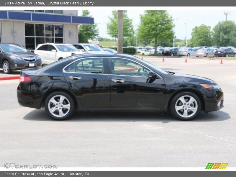Crystal Black Pearl / Ebony 2014 Acura TSX Sedan
