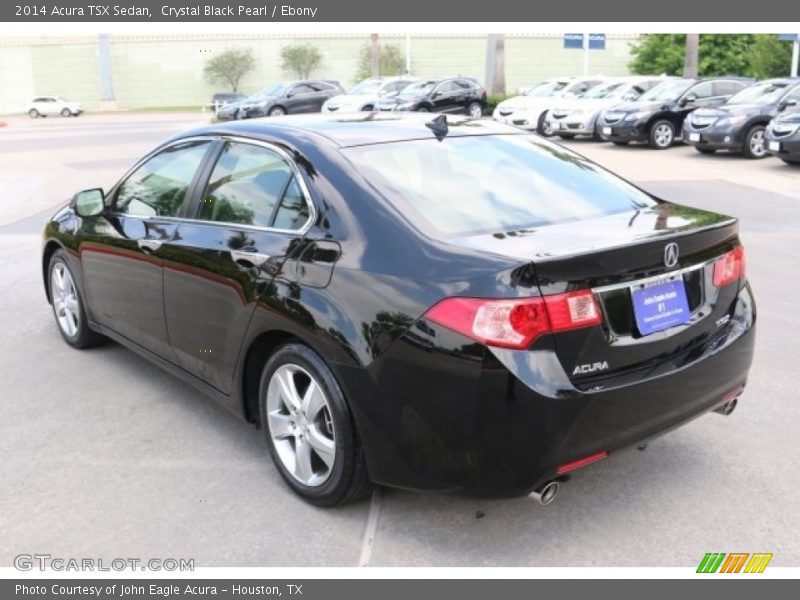 Crystal Black Pearl / Ebony 2014 Acura TSX Sedan