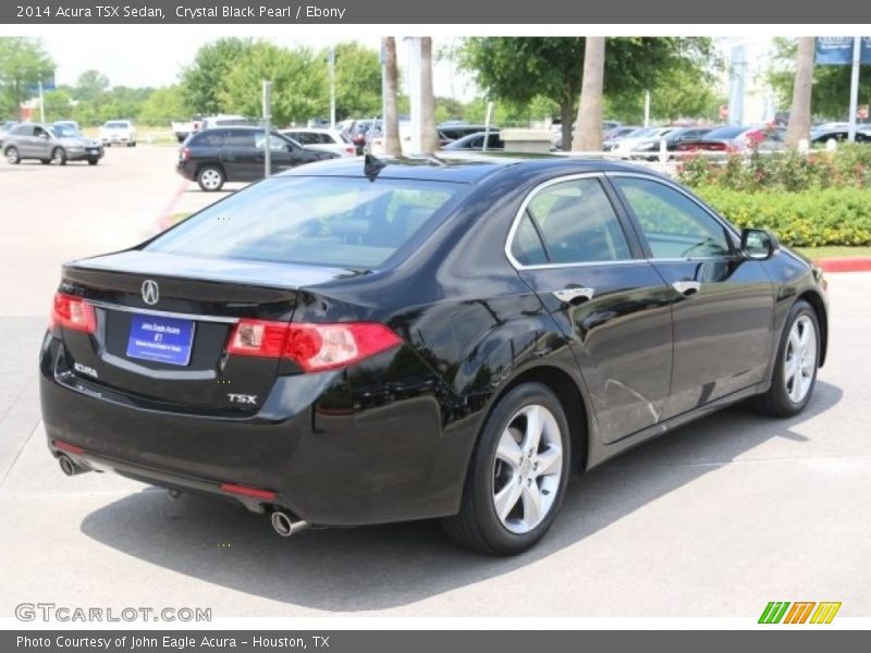 Crystal Black Pearl / Ebony 2014 Acura TSX Sedan