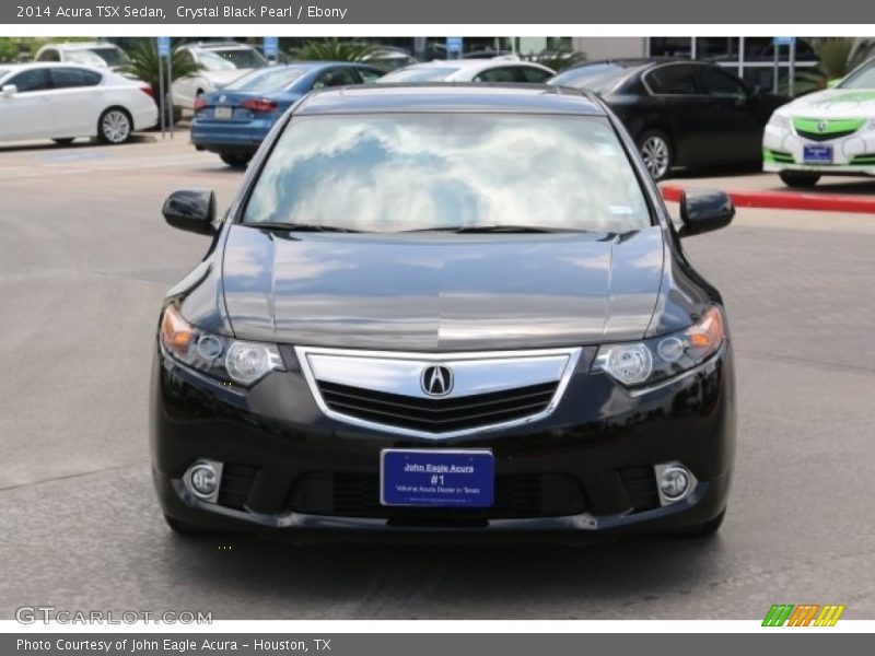 Crystal Black Pearl / Ebony 2014 Acura TSX Sedan