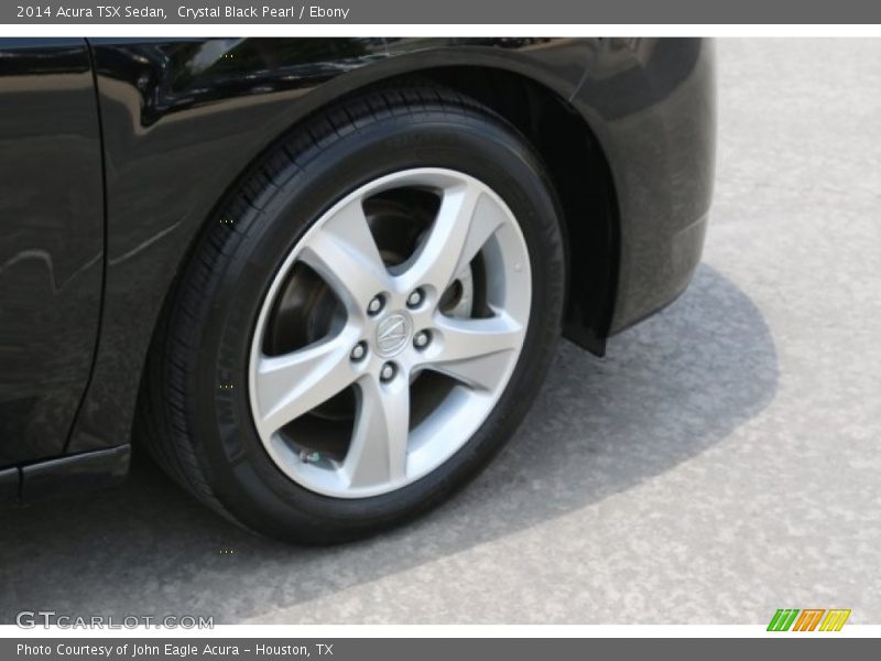 Crystal Black Pearl / Ebony 2014 Acura TSX Sedan