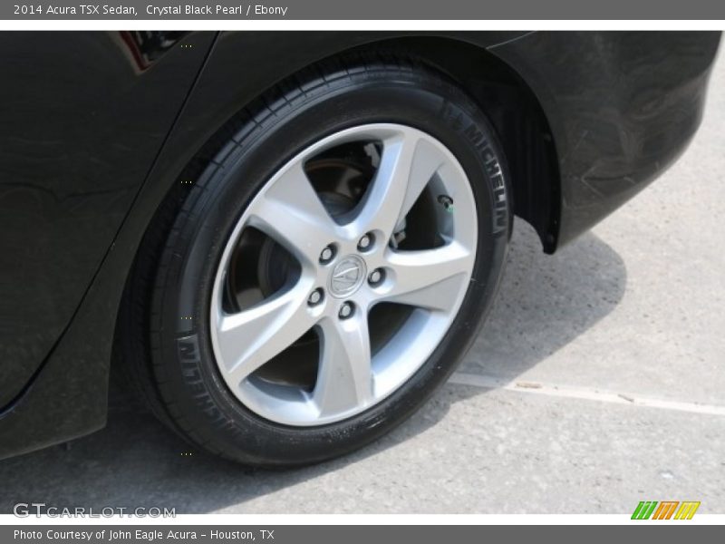 Crystal Black Pearl / Ebony 2014 Acura TSX Sedan