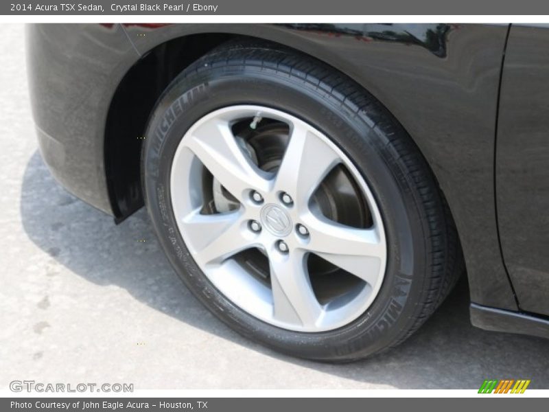 Crystal Black Pearl / Ebony 2014 Acura TSX Sedan