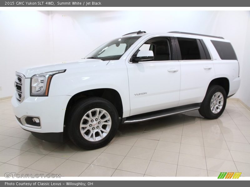 Summit White / Jet Black 2015 GMC Yukon SLT 4WD