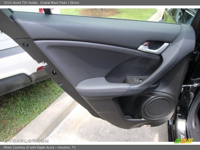 Crystal Black Pearl / Ebony 2014 Acura TSX Sedan