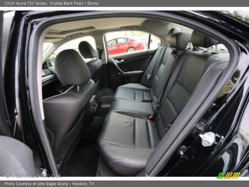 Crystal Black Pearl / Ebony 2014 Acura TSX Sedan