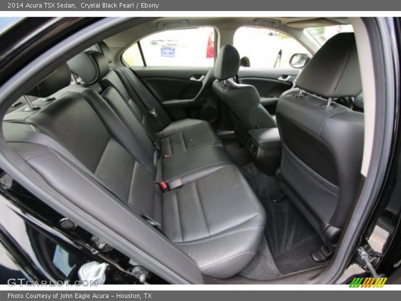 Crystal Black Pearl / Ebony 2014 Acura TSX Sedan