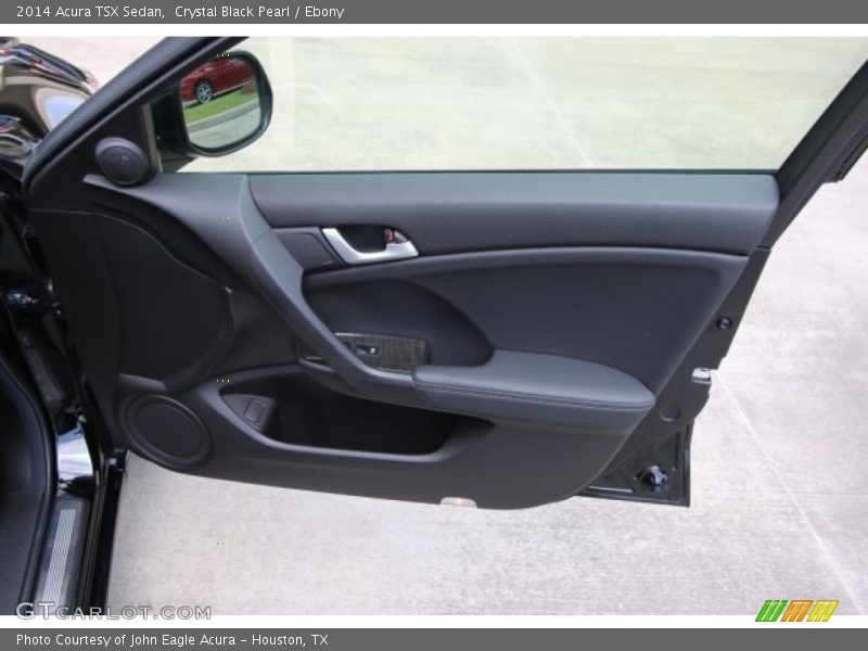 Crystal Black Pearl / Ebony 2014 Acura TSX Sedan