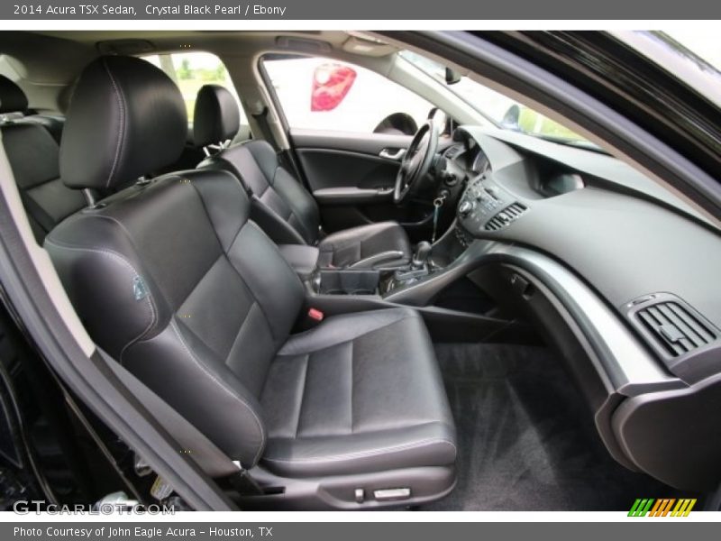 Crystal Black Pearl / Ebony 2014 Acura TSX Sedan
