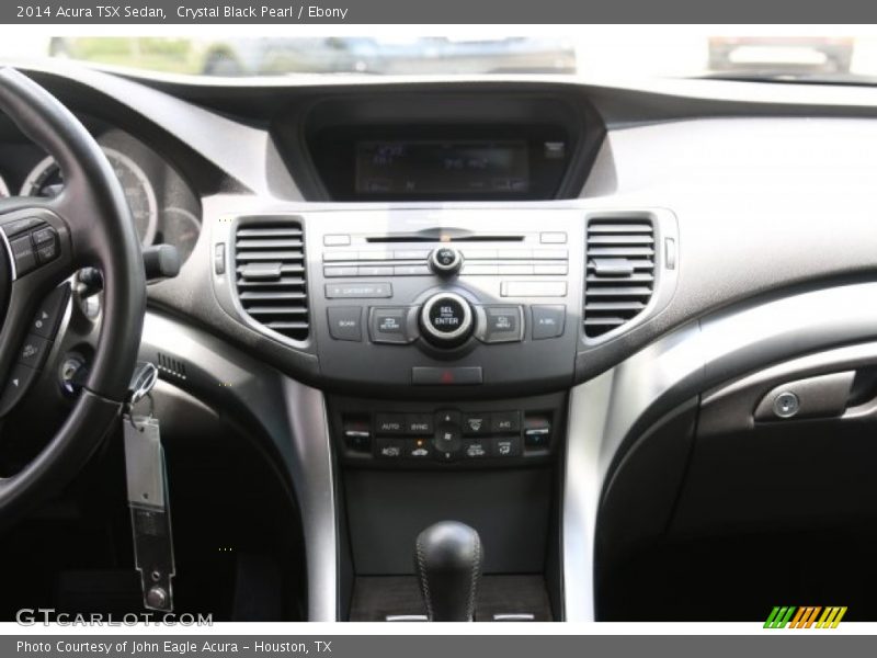 Crystal Black Pearl / Ebony 2014 Acura TSX Sedan