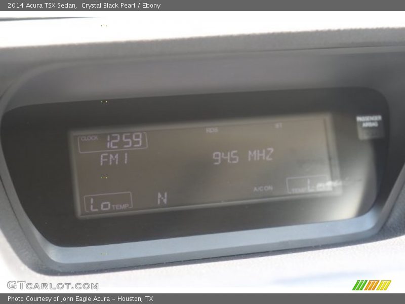 Crystal Black Pearl / Ebony 2014 Acura TSX Sedan