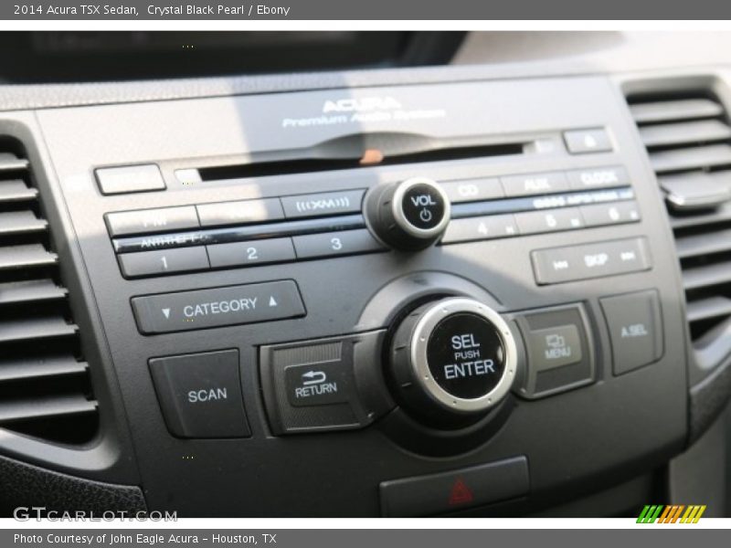 Crystal Black Pearl / Ebony 2014 Acura TSX Sedan